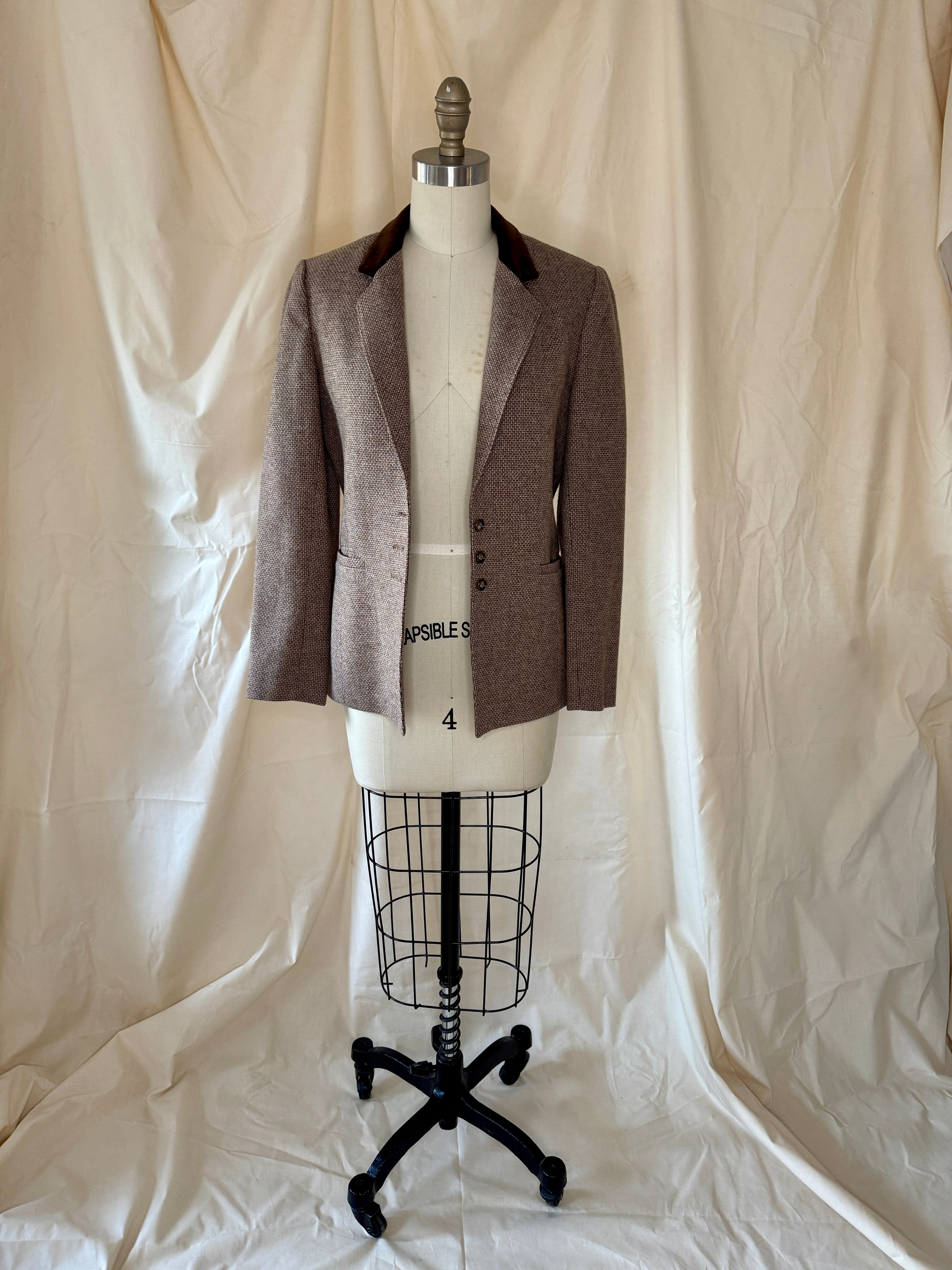 Allen Bernard LTD. Wool Blazer