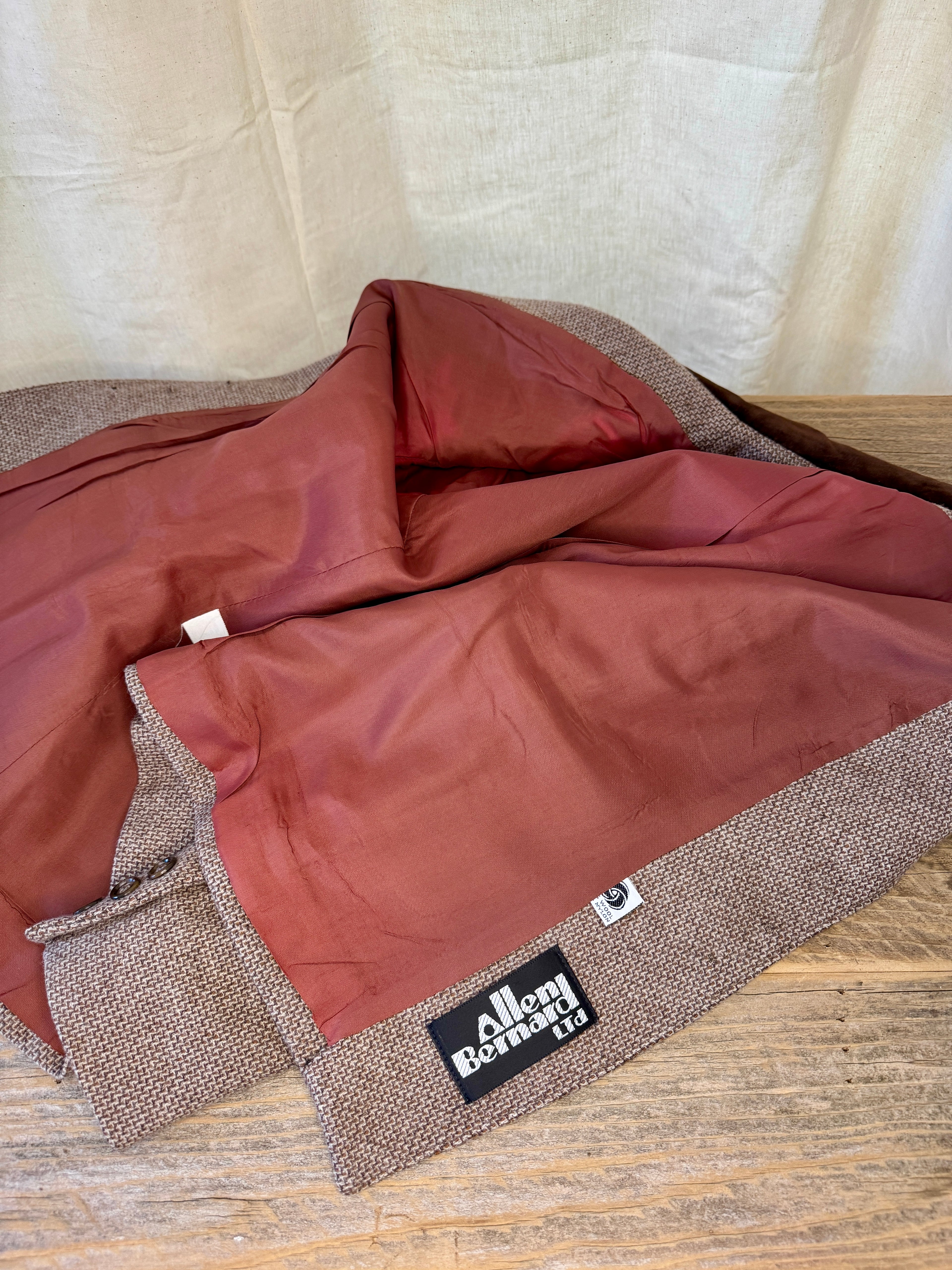 Allen Bernard LTD. Wool Blazer