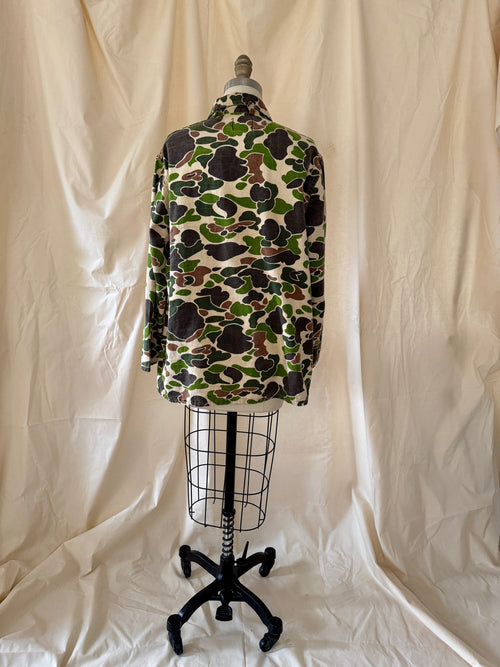 Canvasback Duck Camo Hunting Shirt