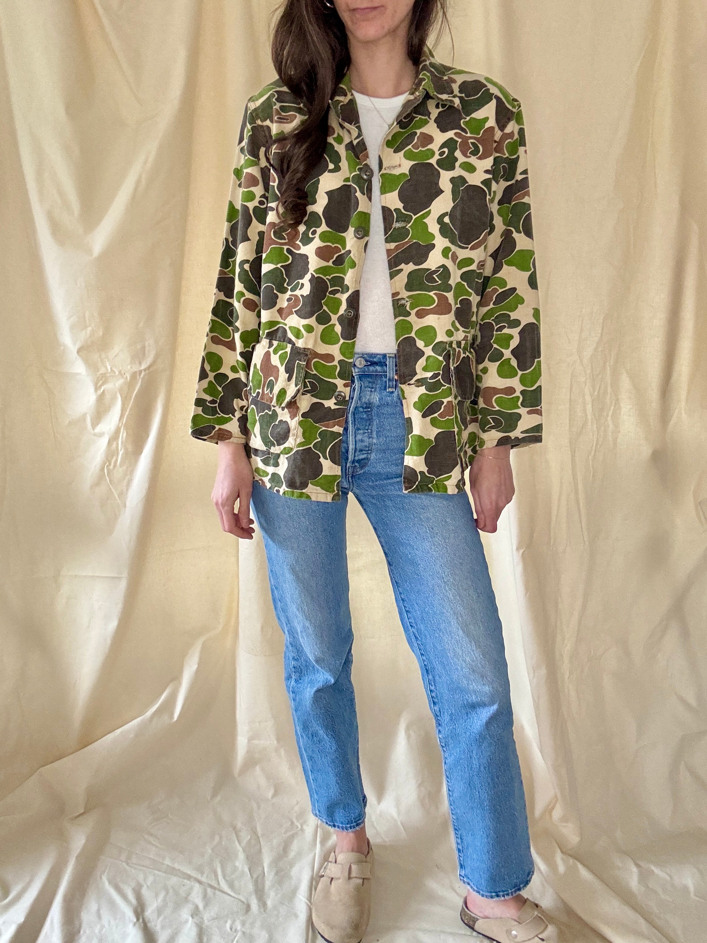 Canvasback Duck Camo Hunting Shirt