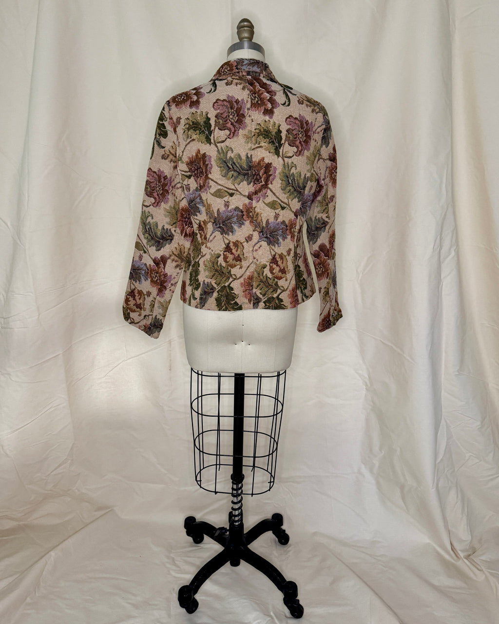 Crazy Horse Floral Tapestry Blazer