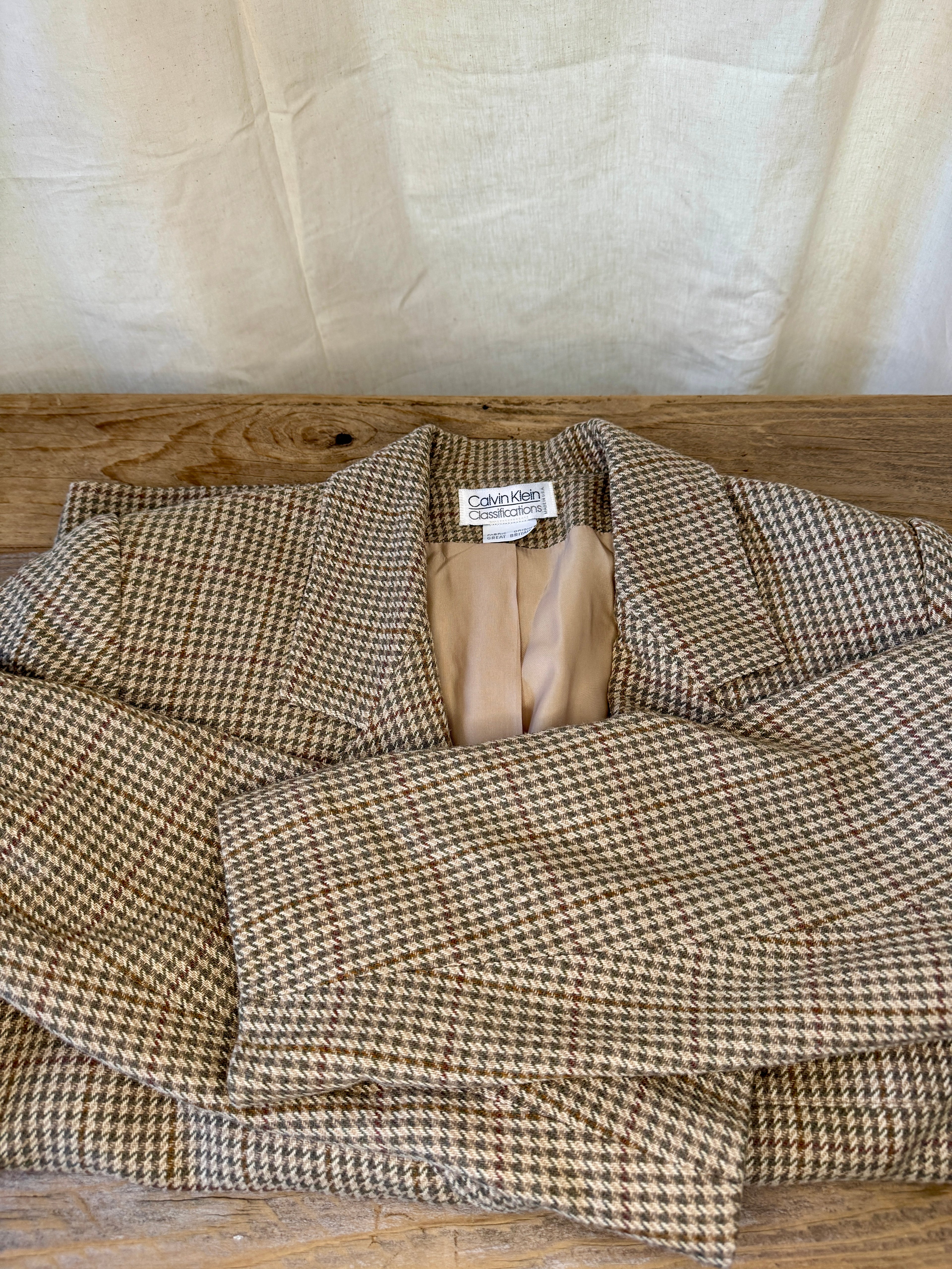 Calvin Klein Wool Blazer