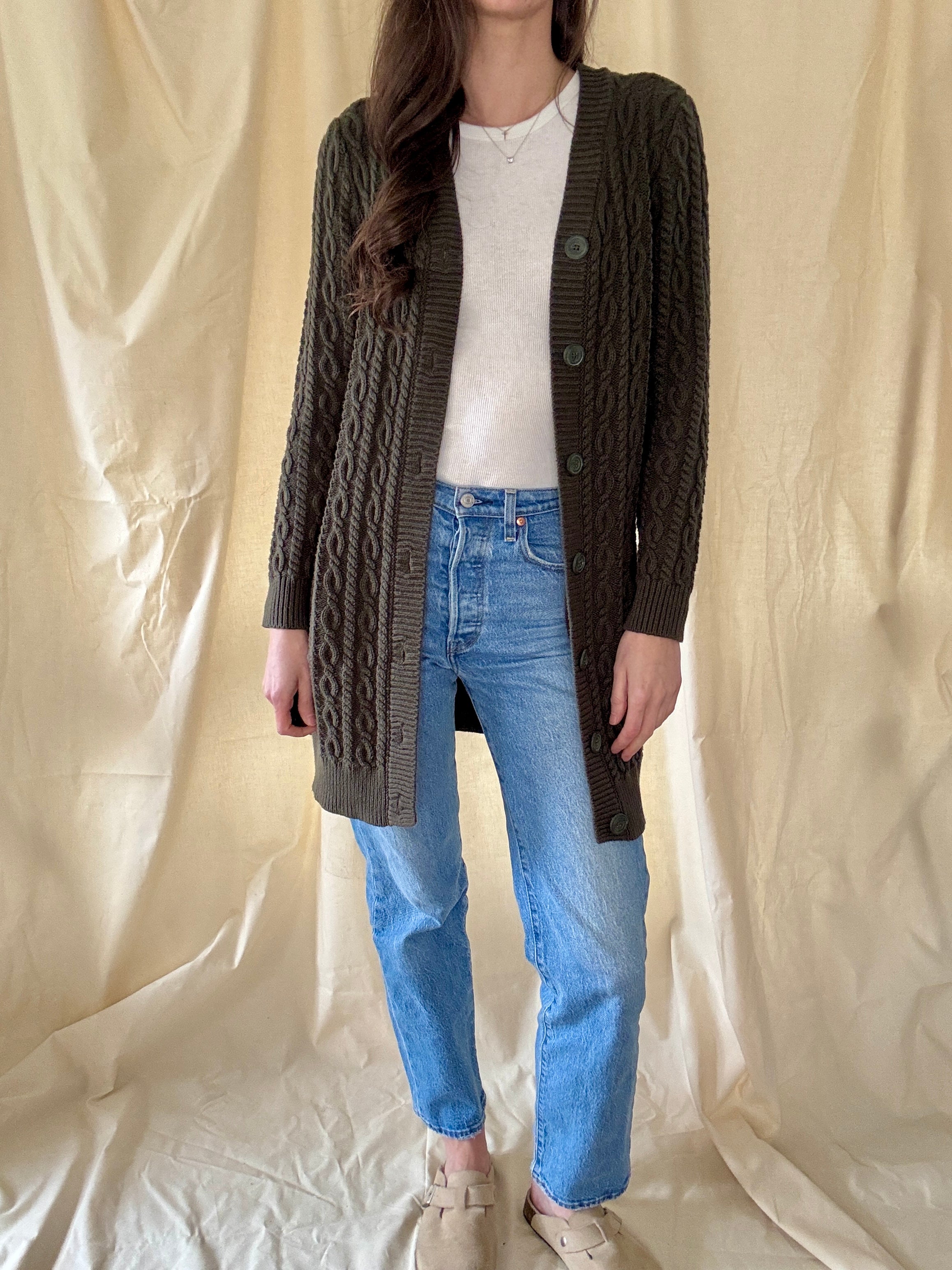 Denim & Company Long Cardigan