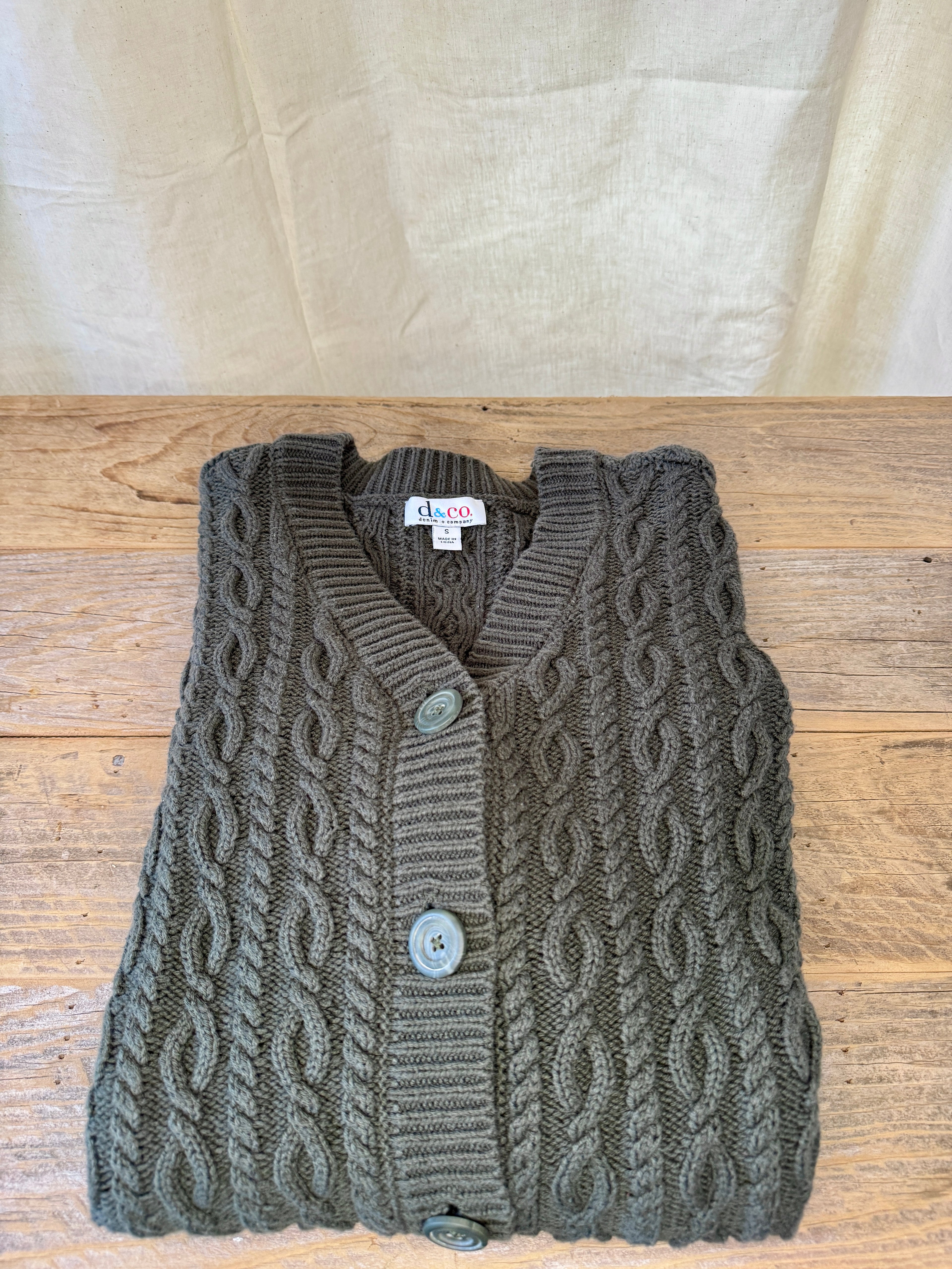 Denim & Company Long Cardigan