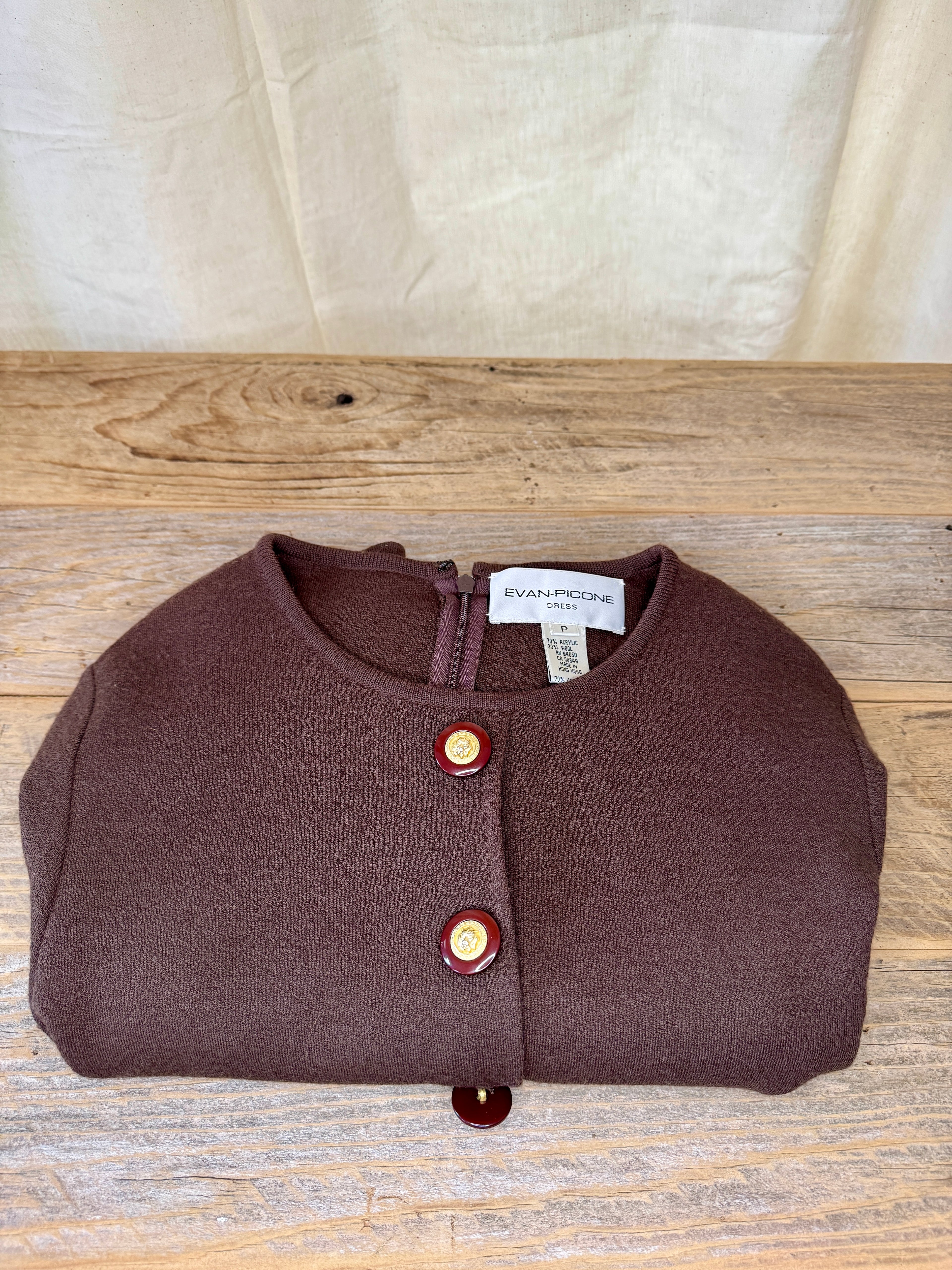 Evan-Picone Midi Dress