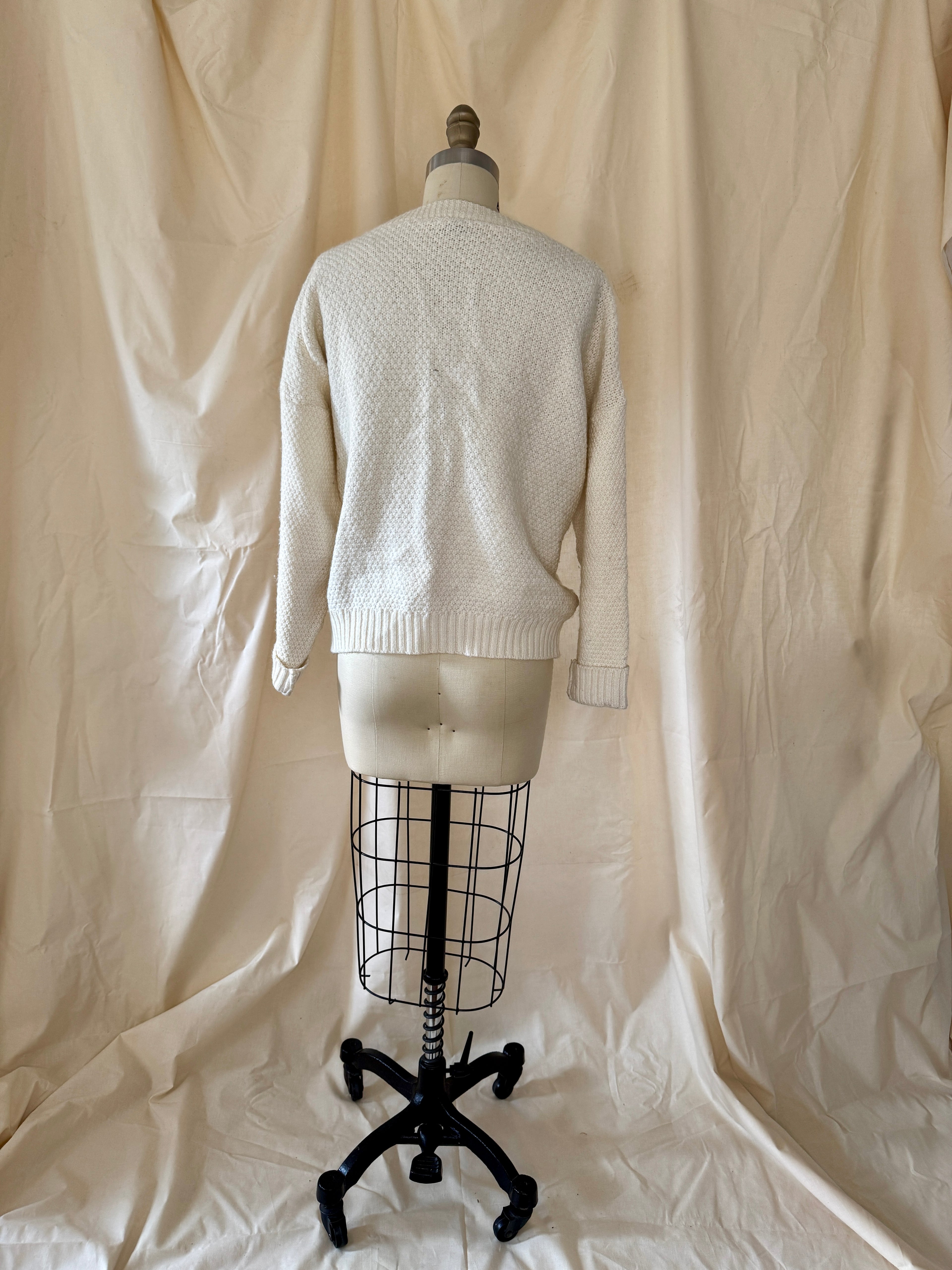 High Velocity Cable Knit Cardigan Sweater