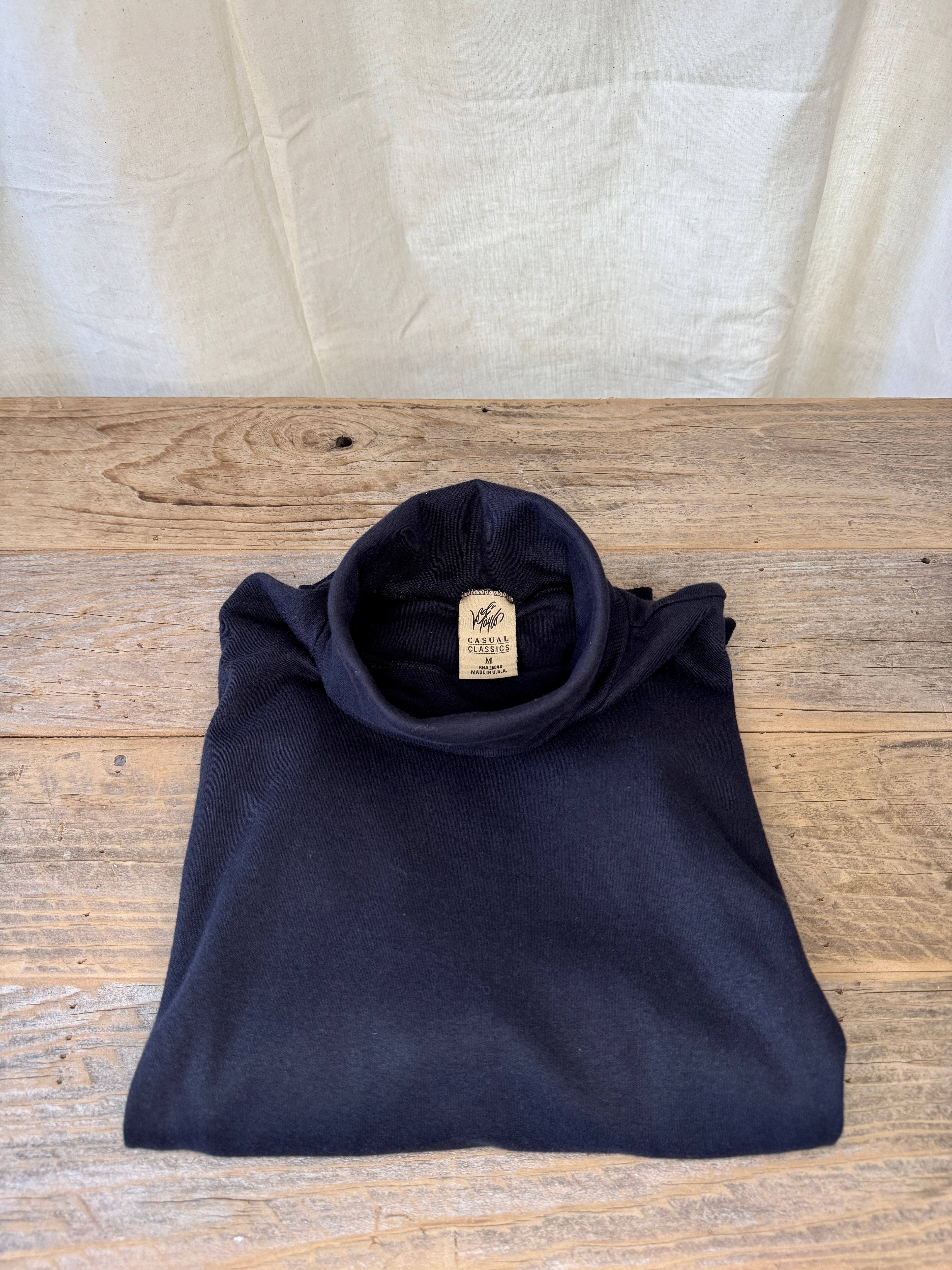 Lord & Taylor Black Turtleneck