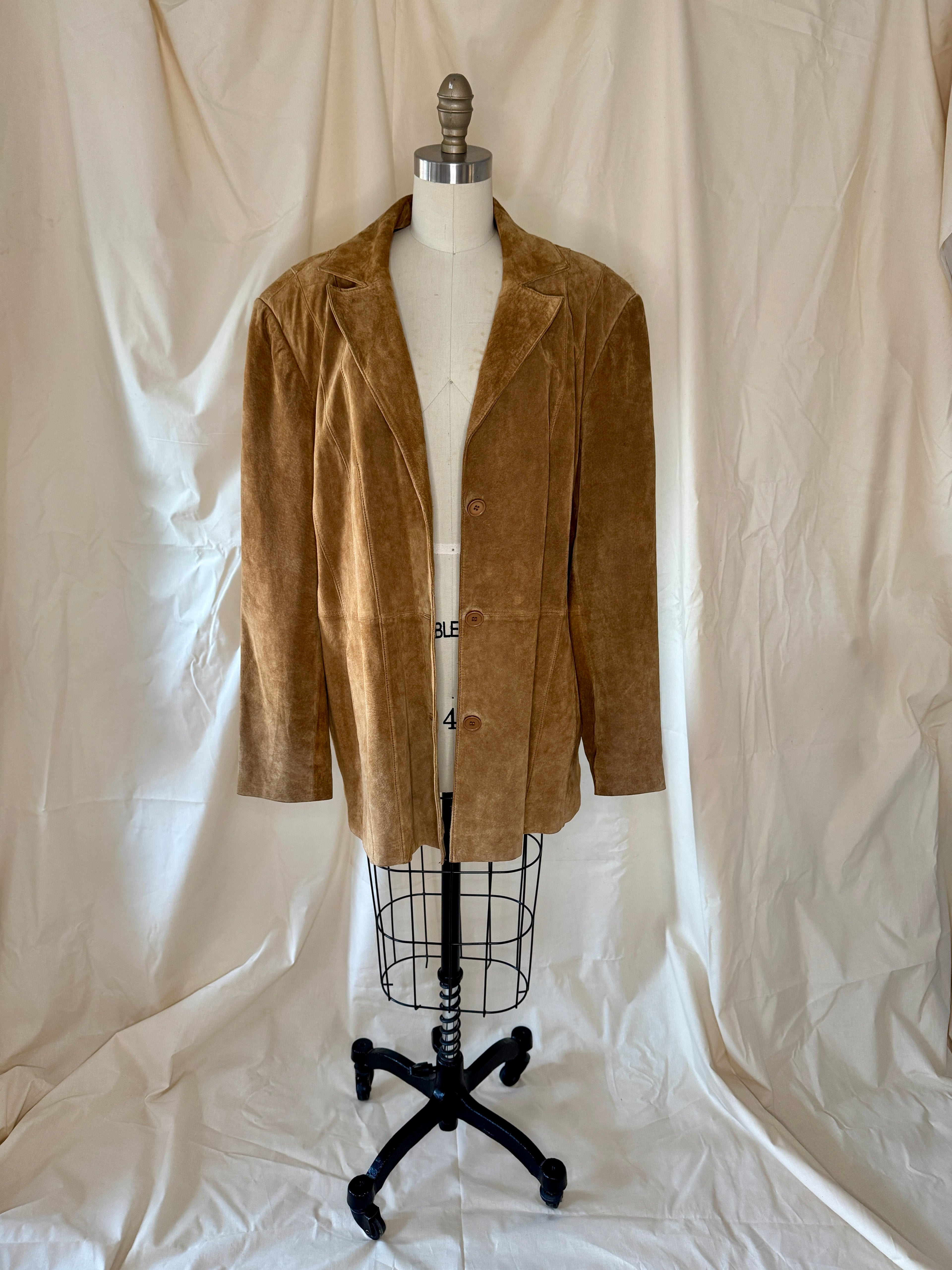 Modern Essentials Suede Jacket