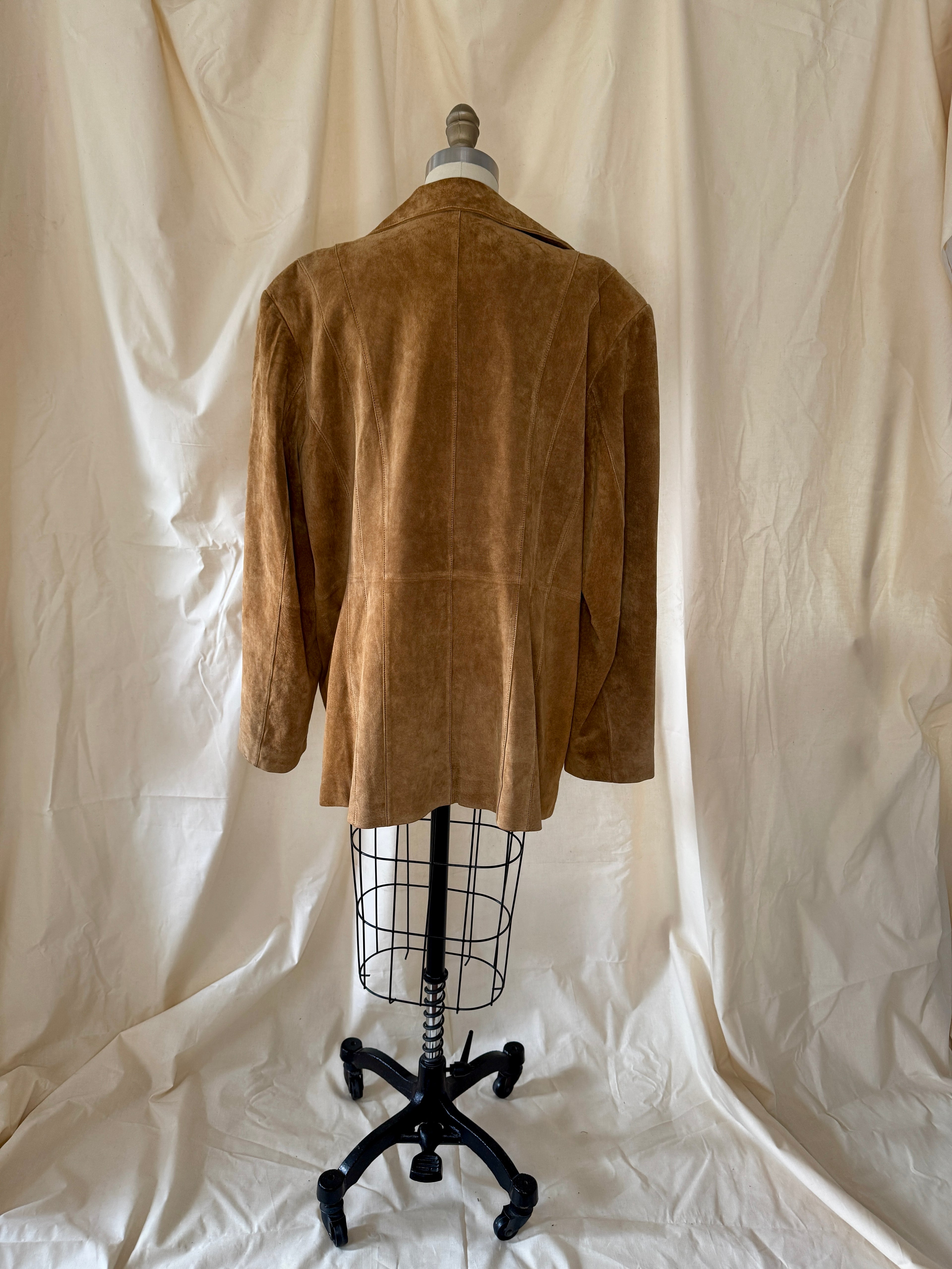 Modern Essentials Suede Jacket