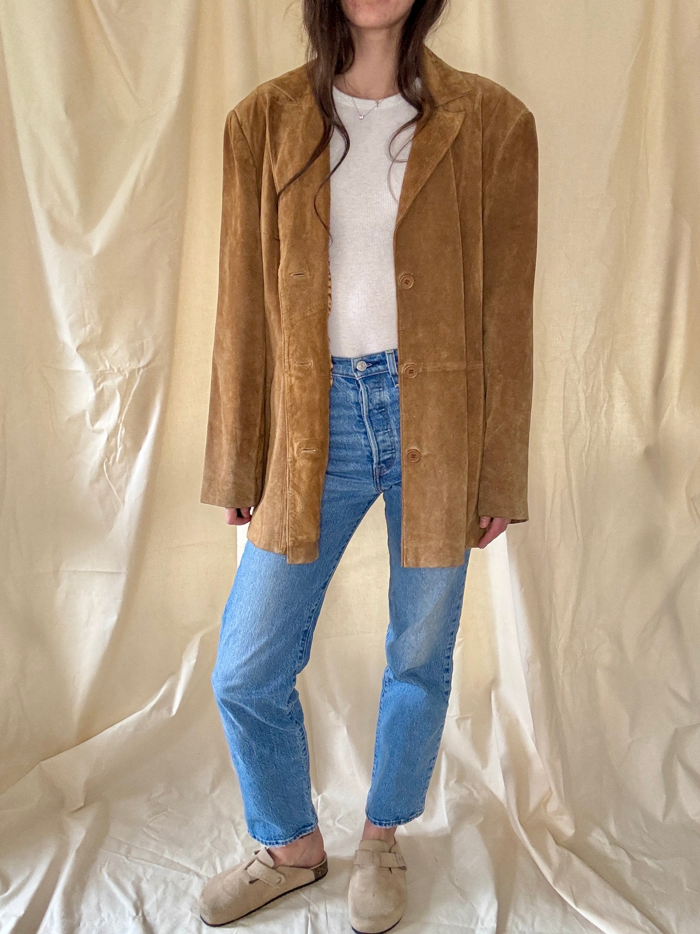 Modern Essentials Suede Jacket