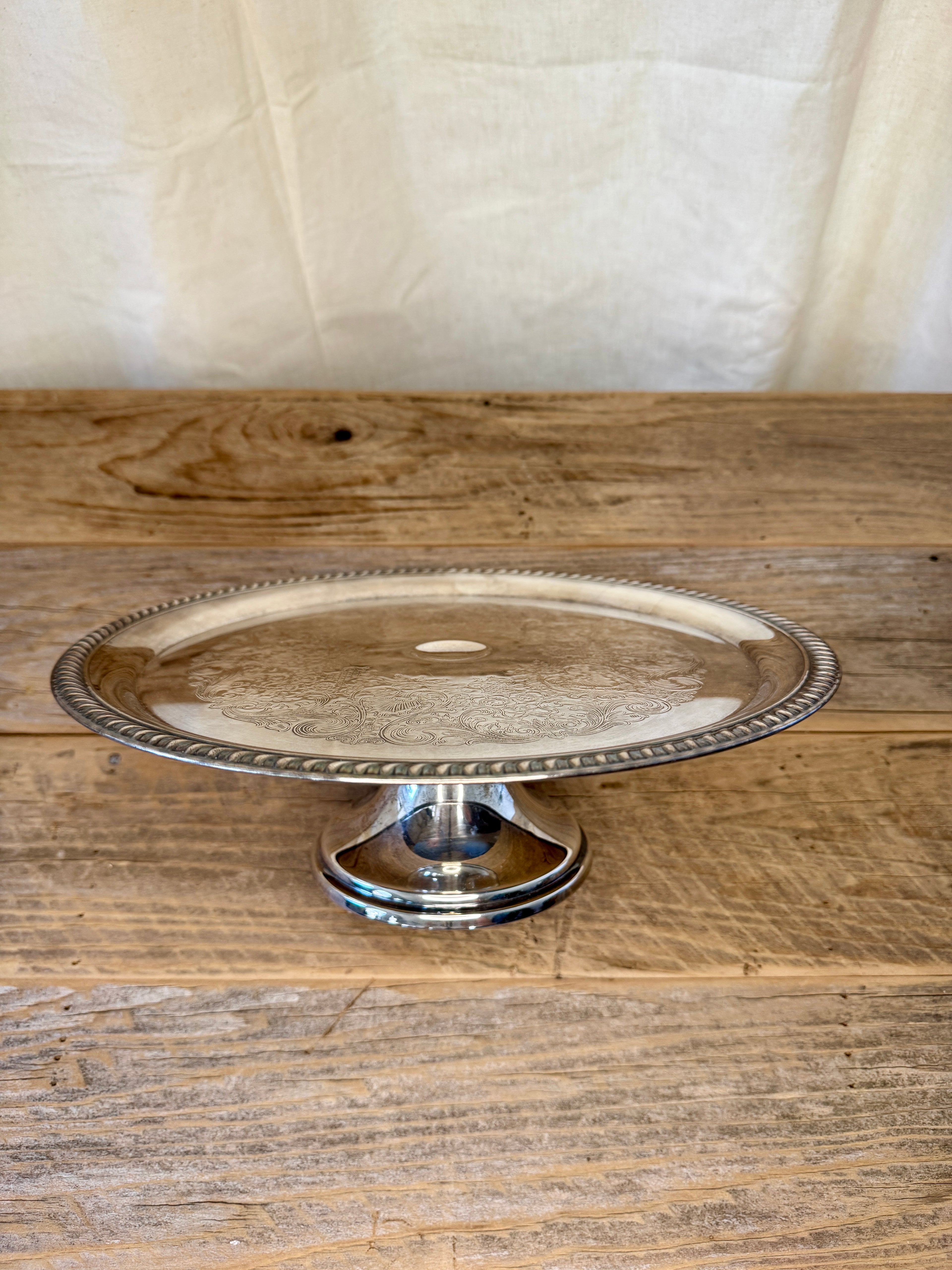 Silver Plated Cake Stand