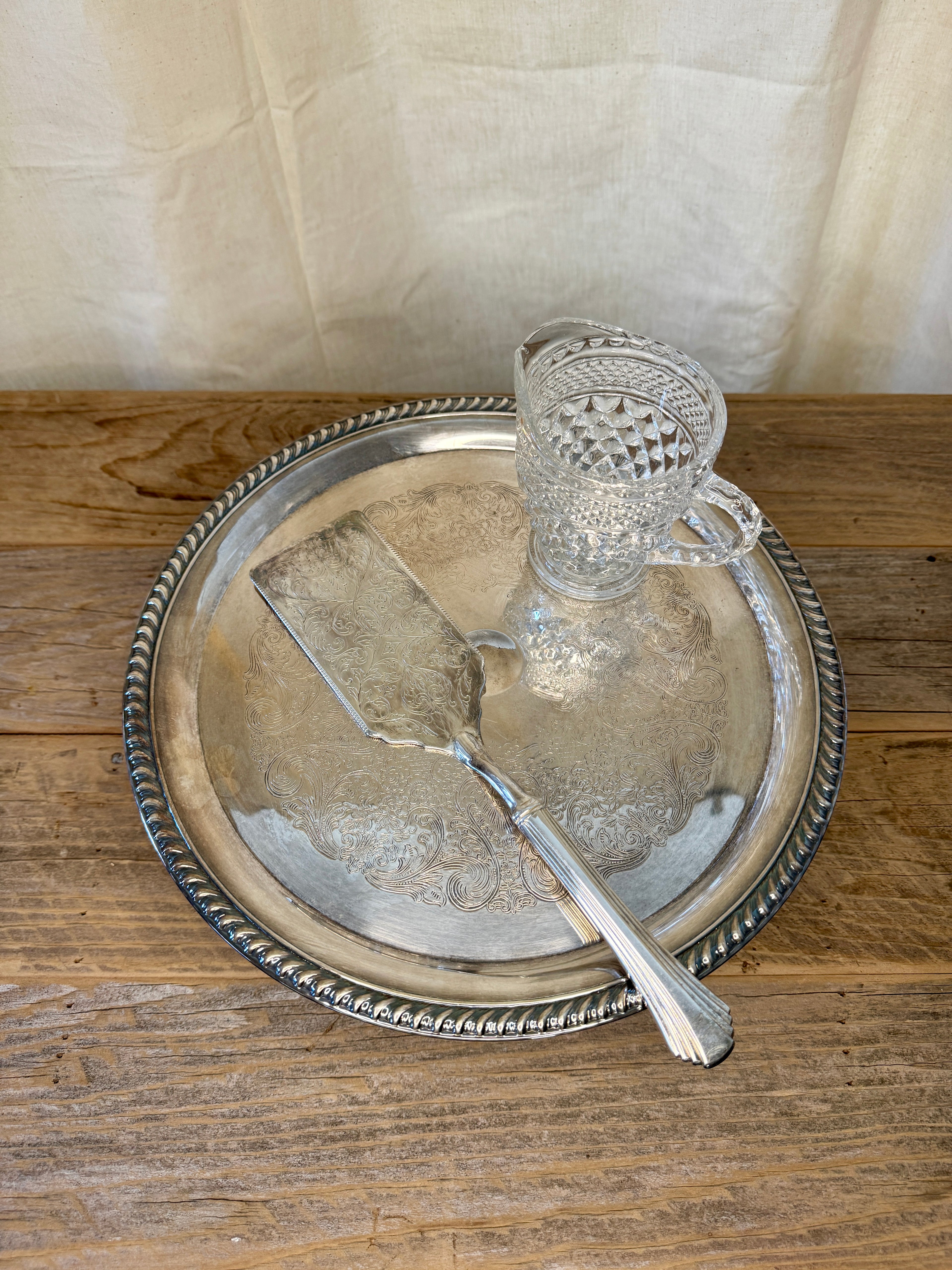 Silver Plated Cake Stand