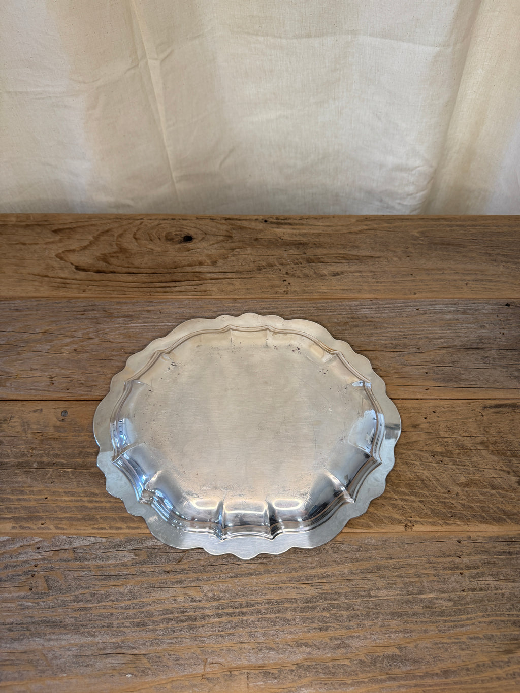 Countess Medium Oval Silver Plated Tray