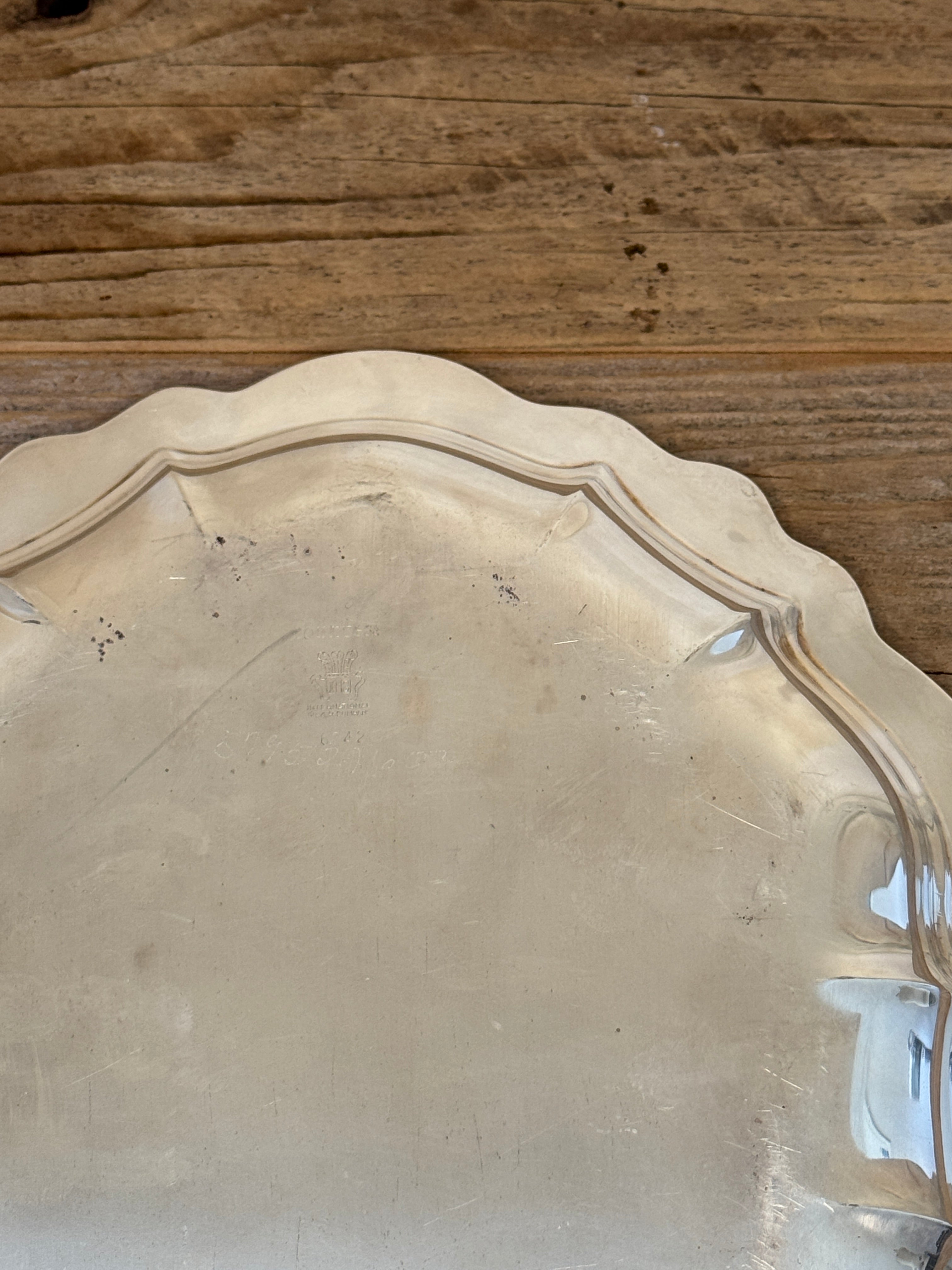 Countess Medium Oval Silver Plated Tray