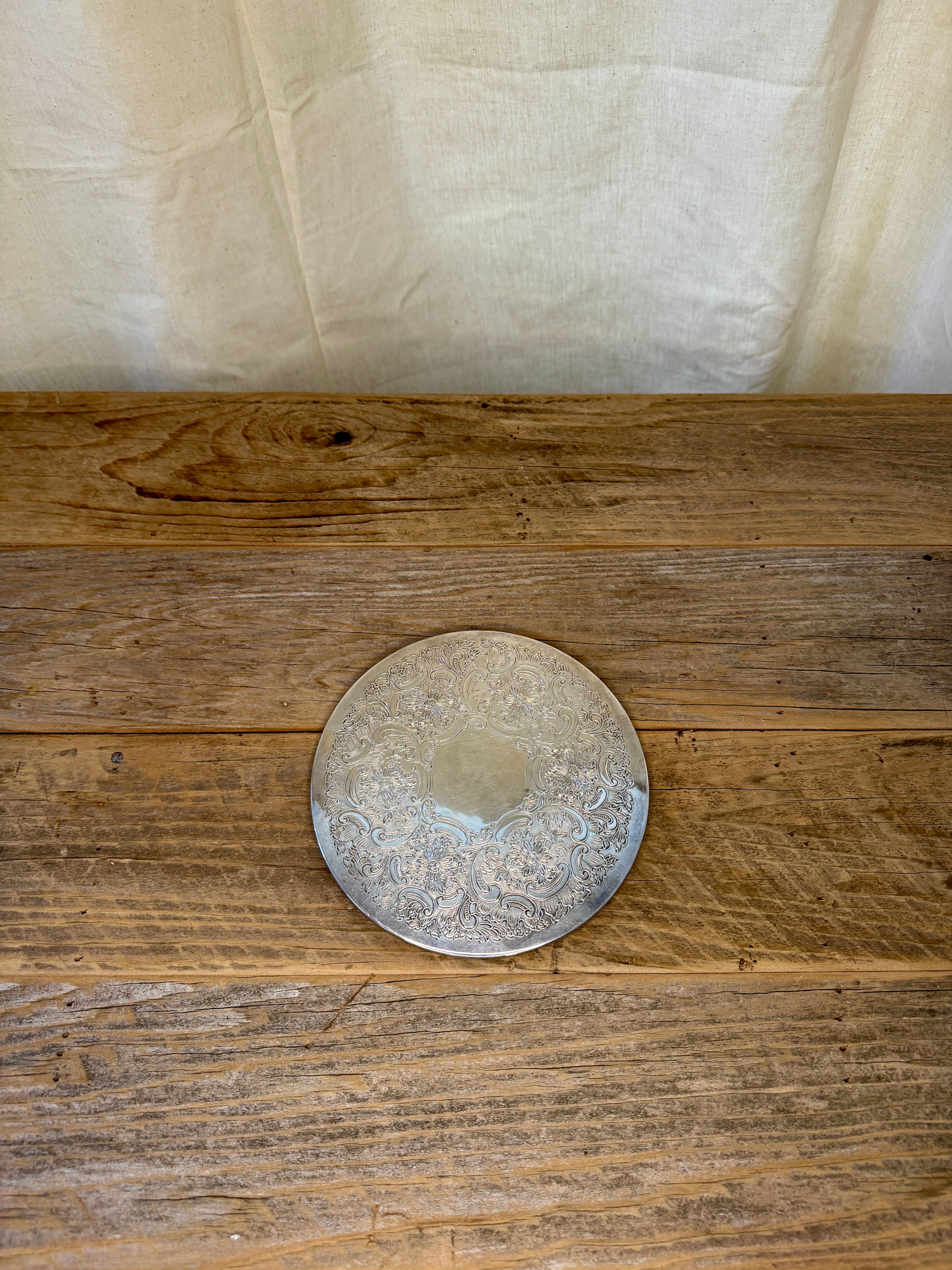 Silver Plated Trivet