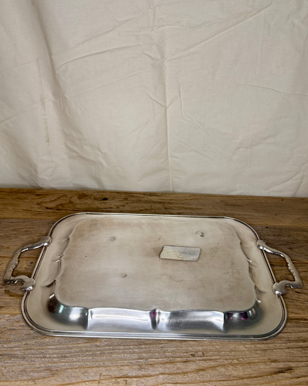 National Medium Silver Plated Long Tray