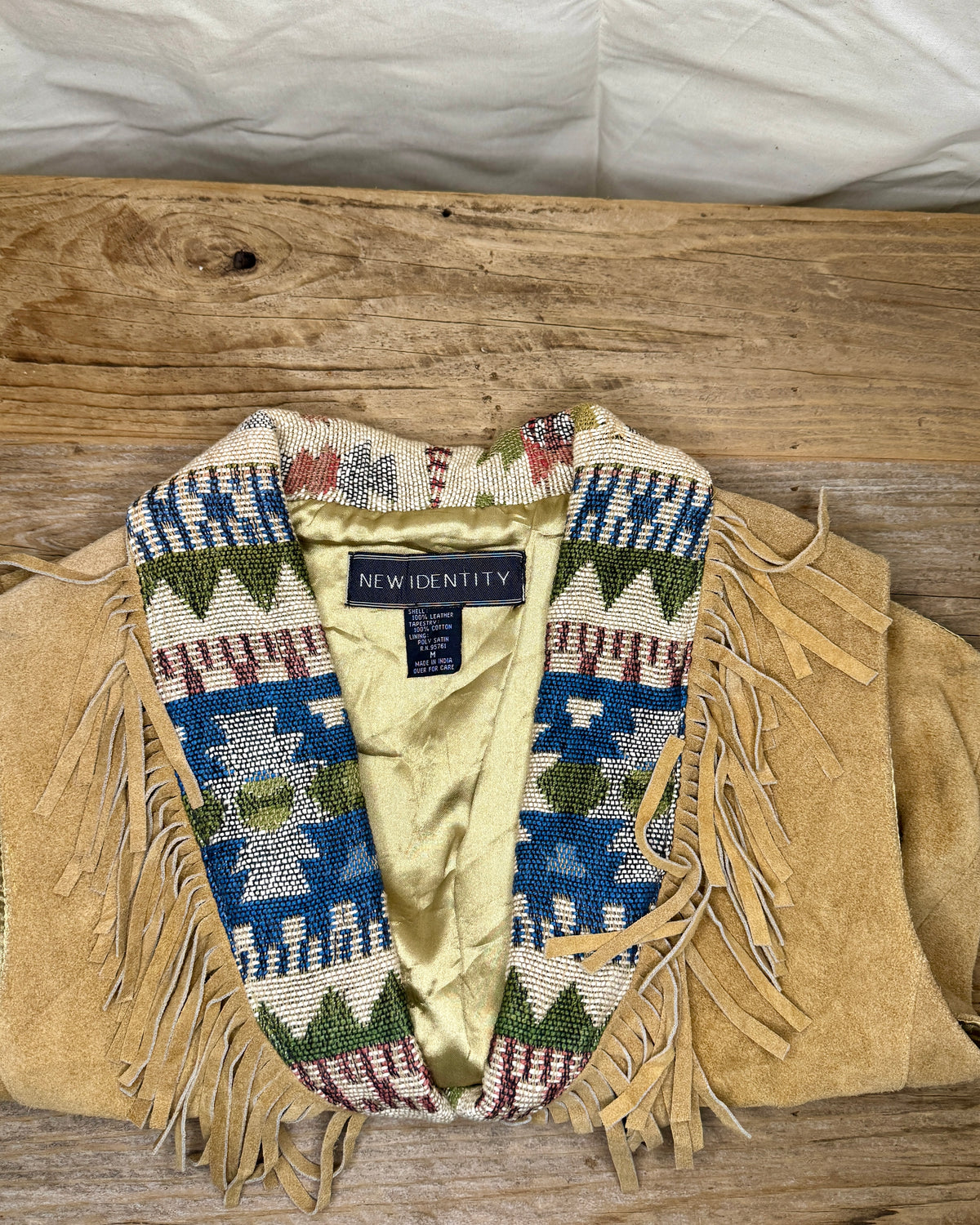 New Identity Suede Vest