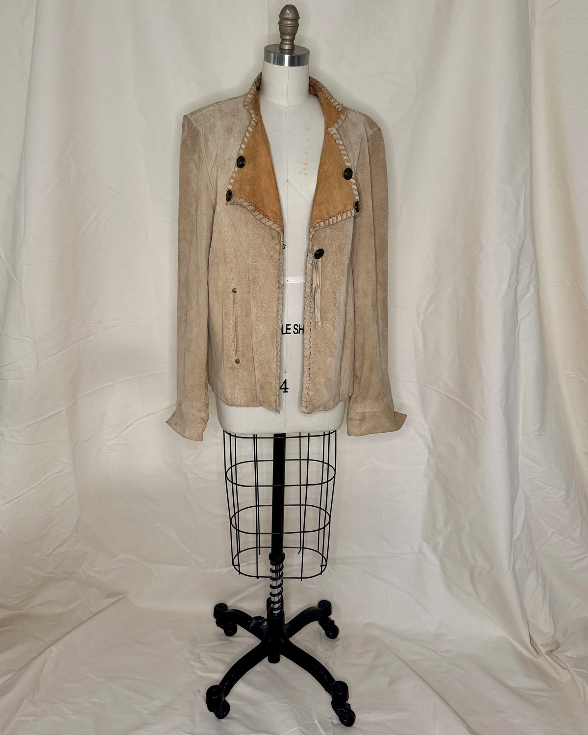 North Style Western Suede Jacket