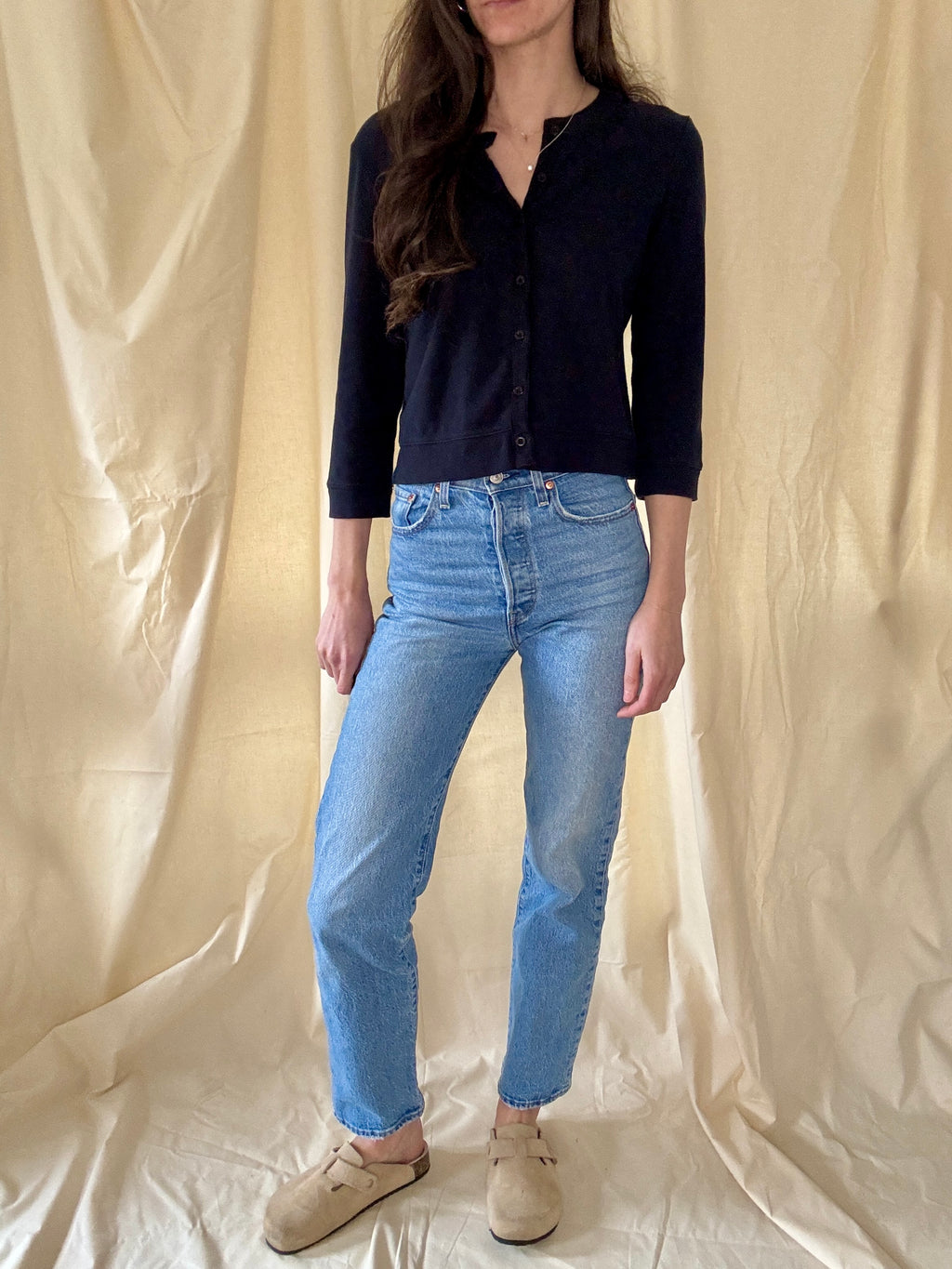 Rafaella Black Cardigan