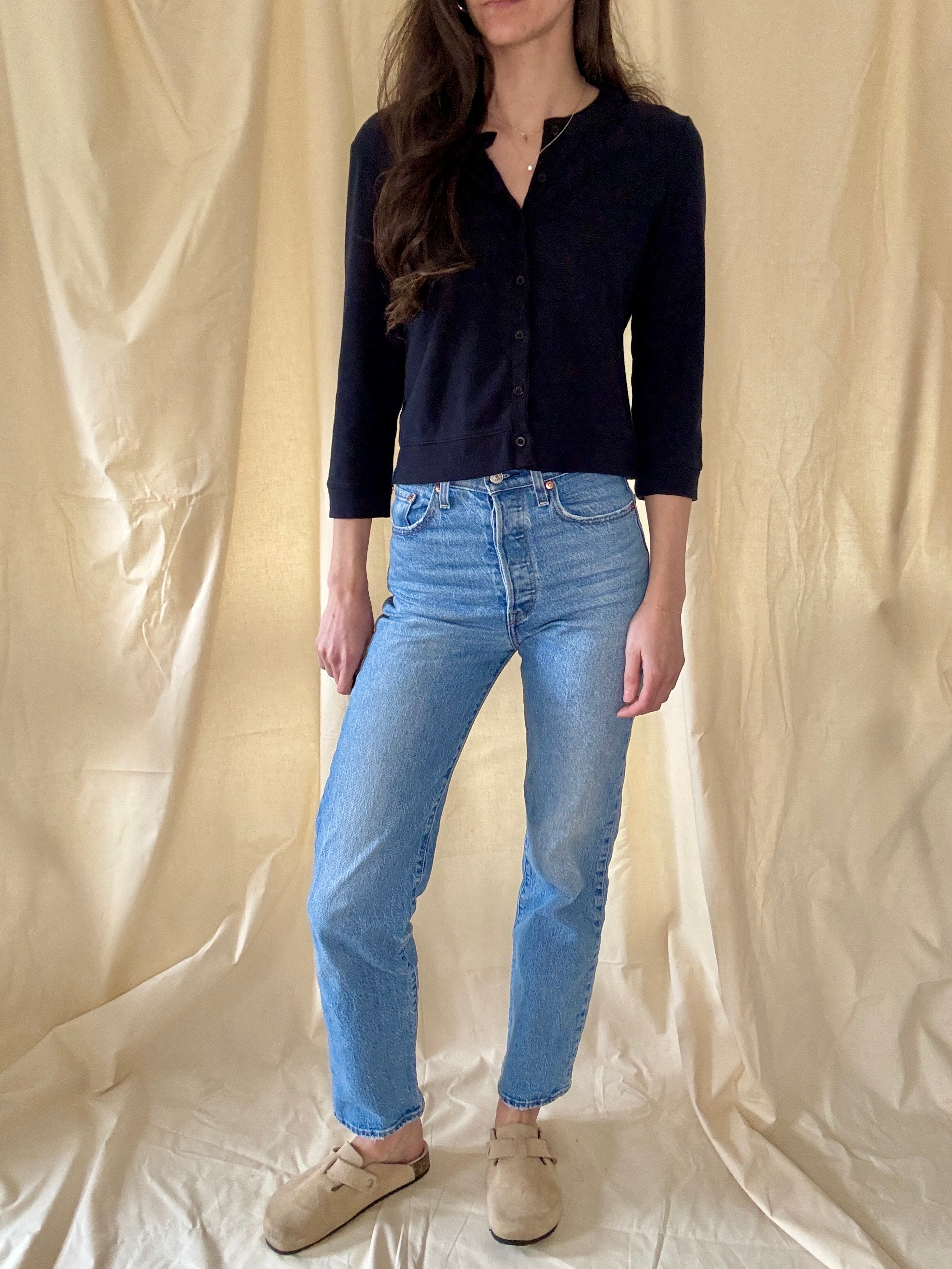 Rafaella Black Cardigan