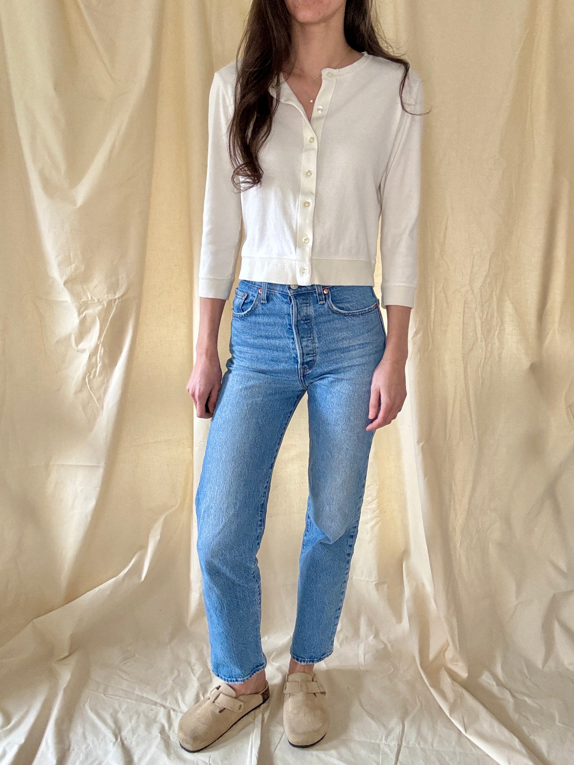 Rafaella Cream Cardigan