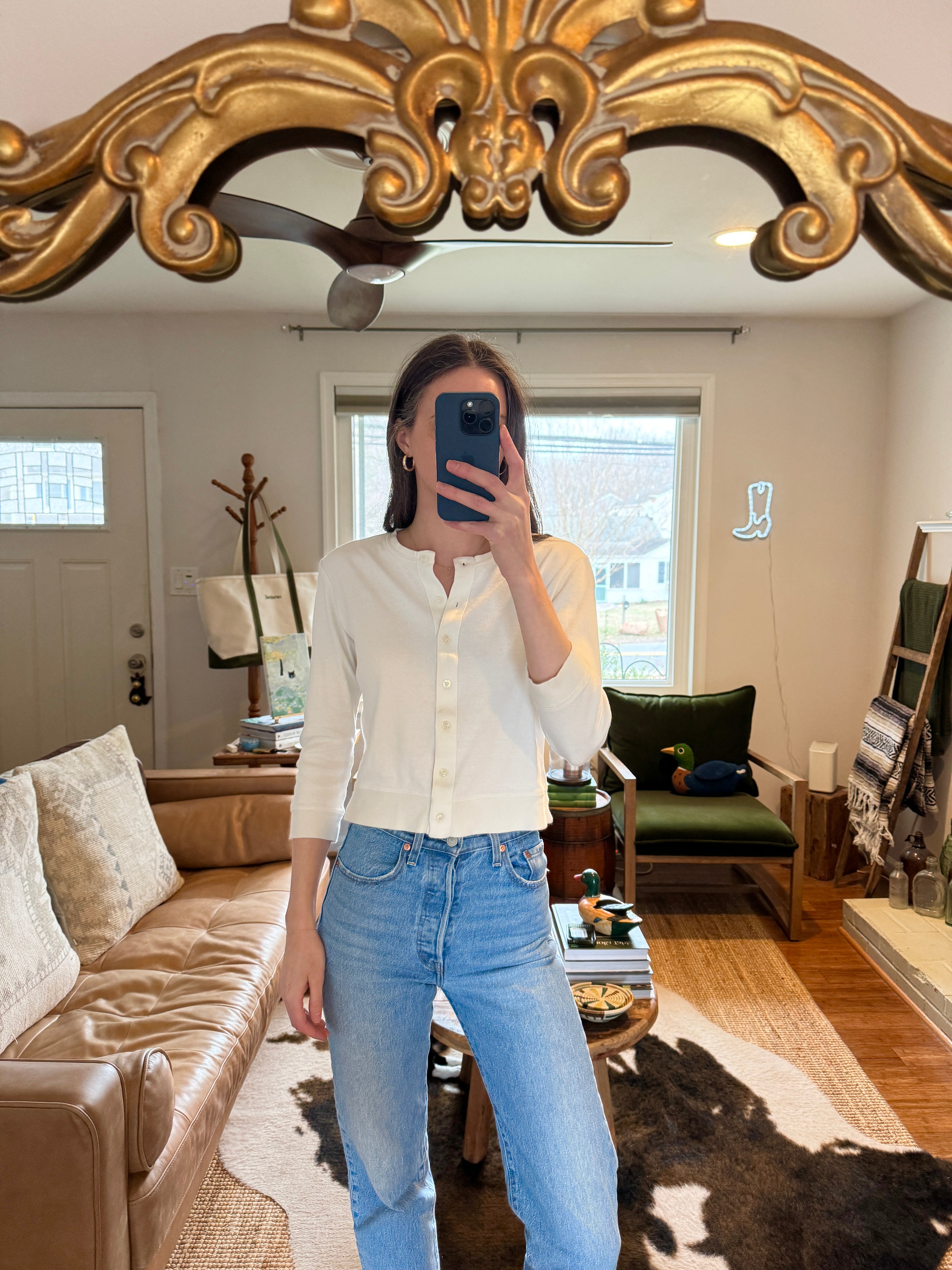 Rafaella Cream Cardigan