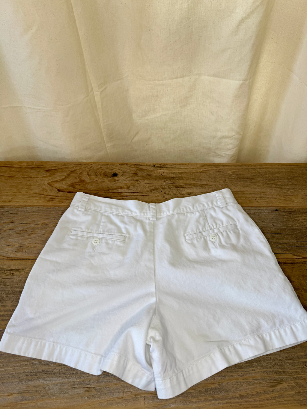 Ralph Lauren White Cotton Shorts