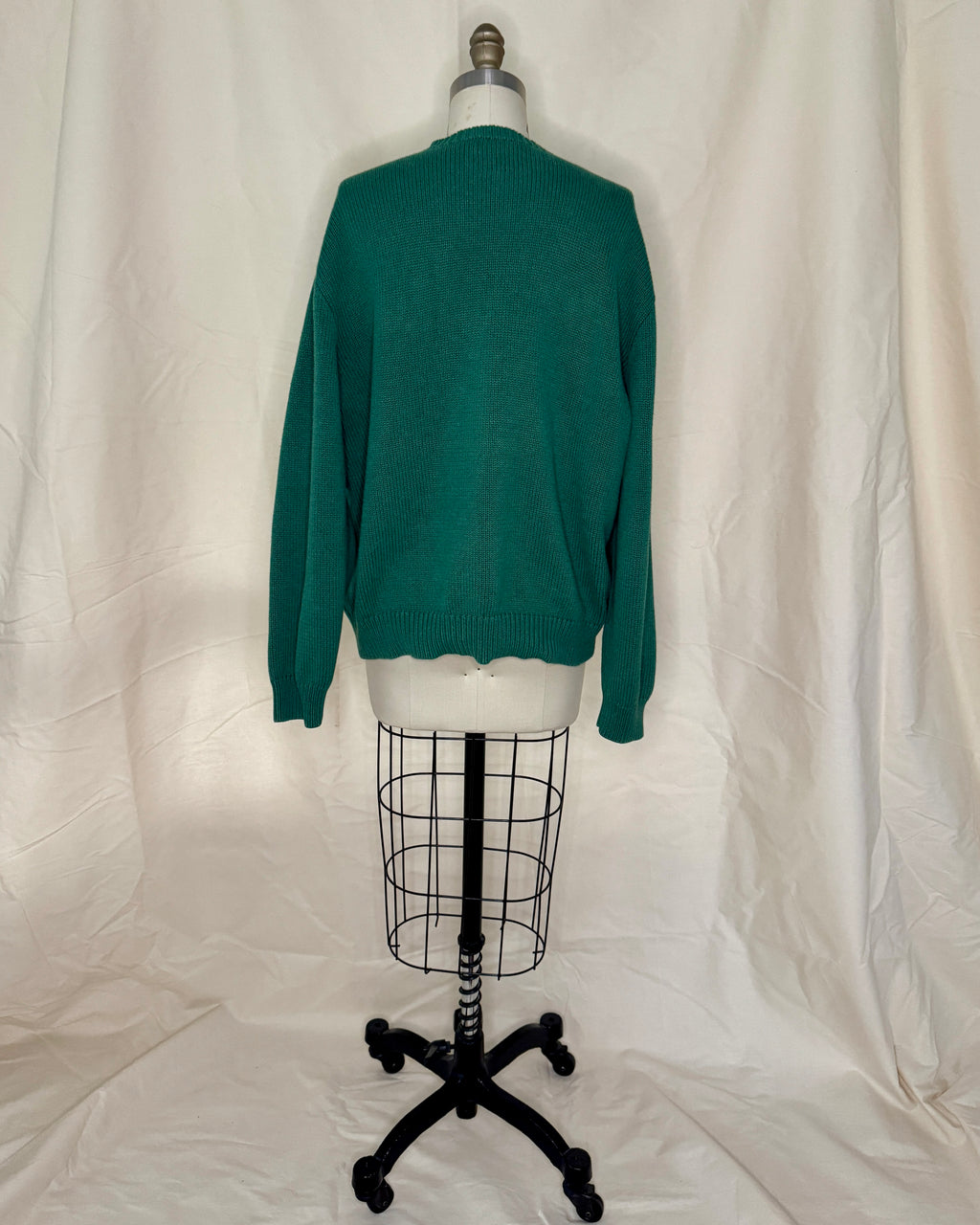 Men's Green Polo Ralph Lauren V Neck Sweater