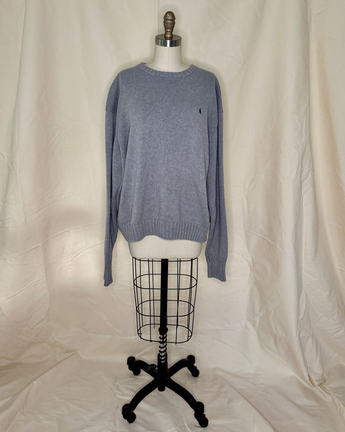 Men's Grey Polo Ralph Lauren Sweater