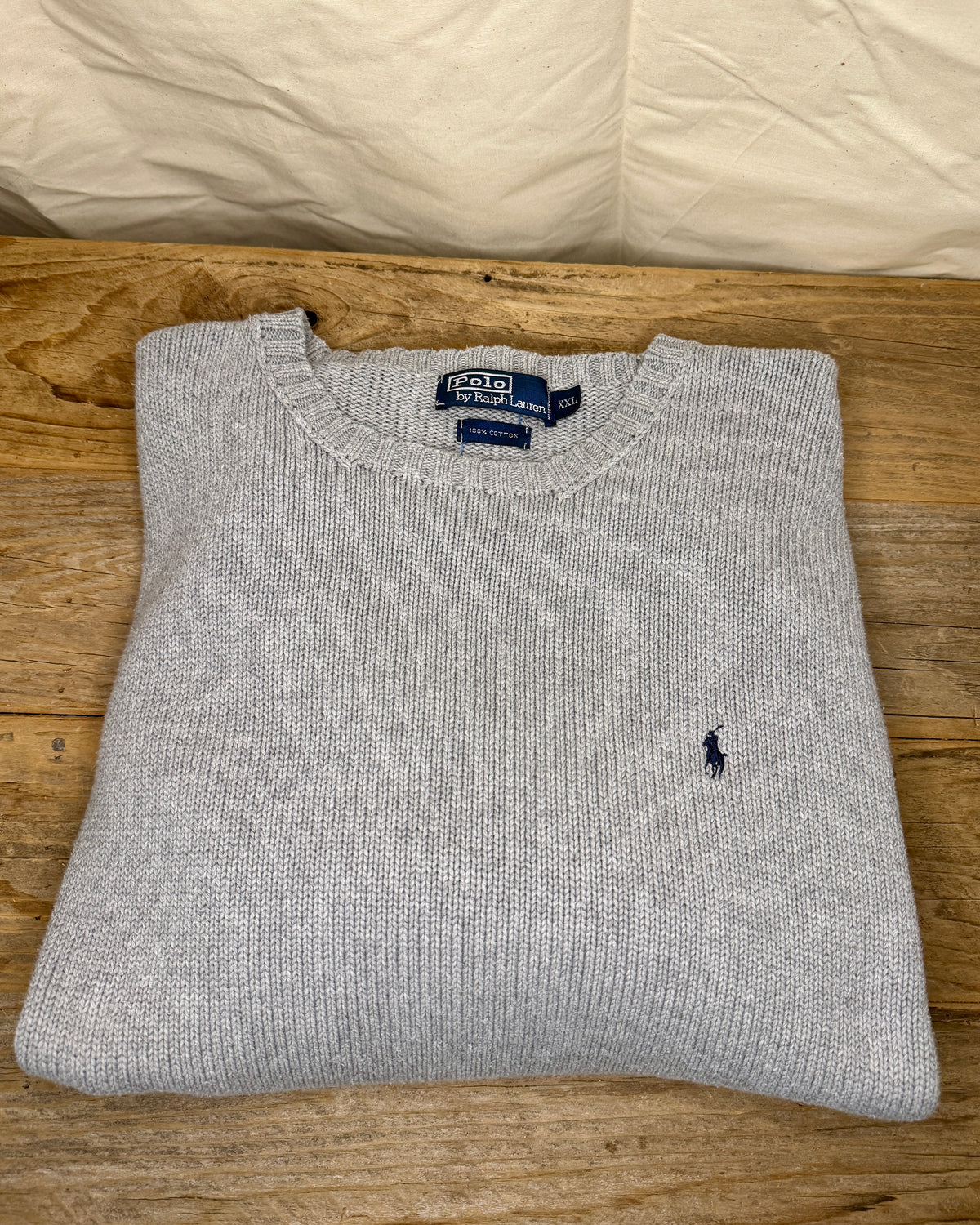 Men's Grey Polo Ralph Lauren Sweater