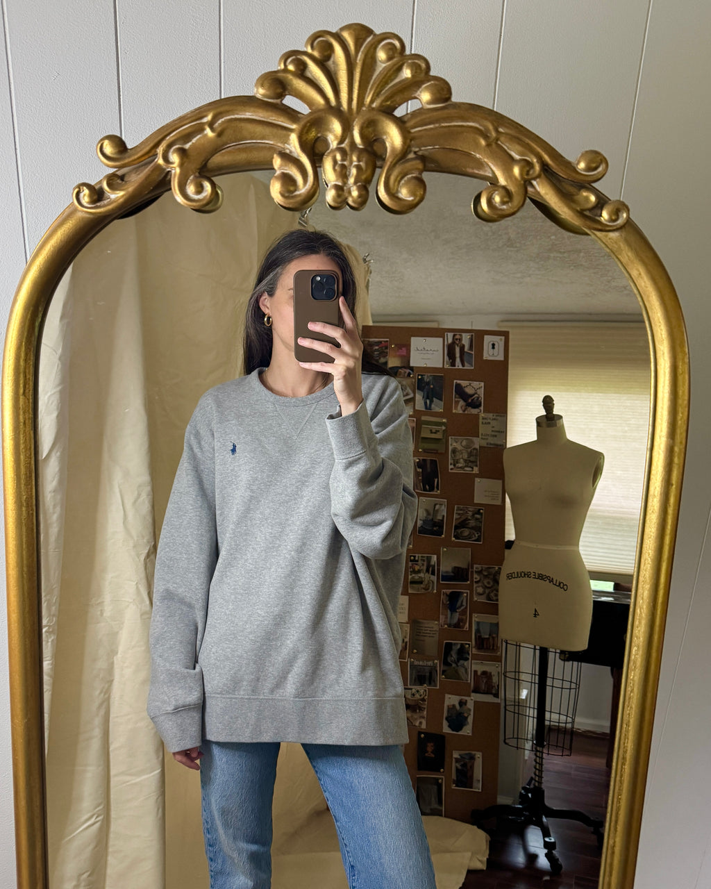 Men's Polo Ralph Lauren Grey Sweatshirt