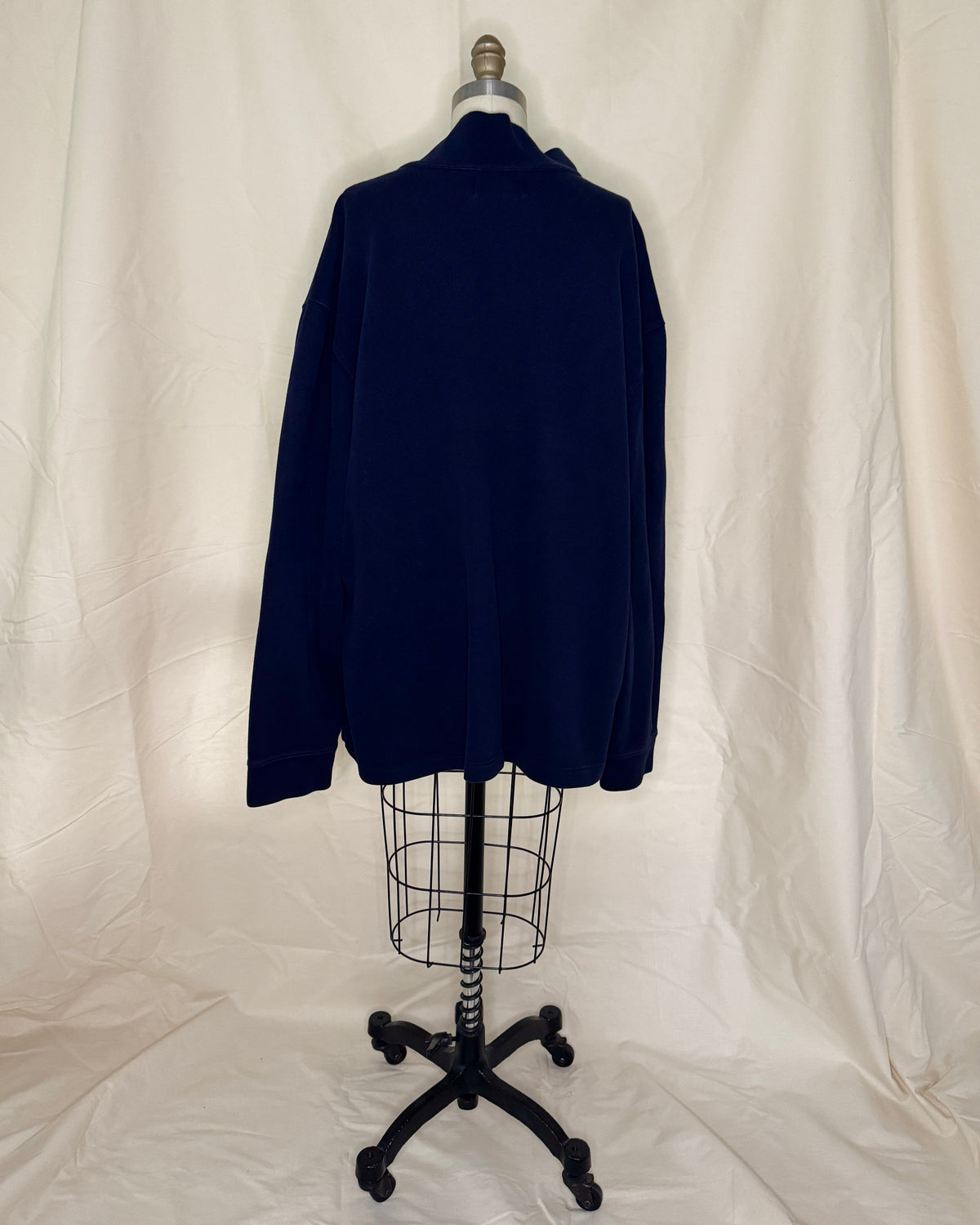 Men's Polo Ralph Lauren Navy 3/4 Zip Sweatshirt