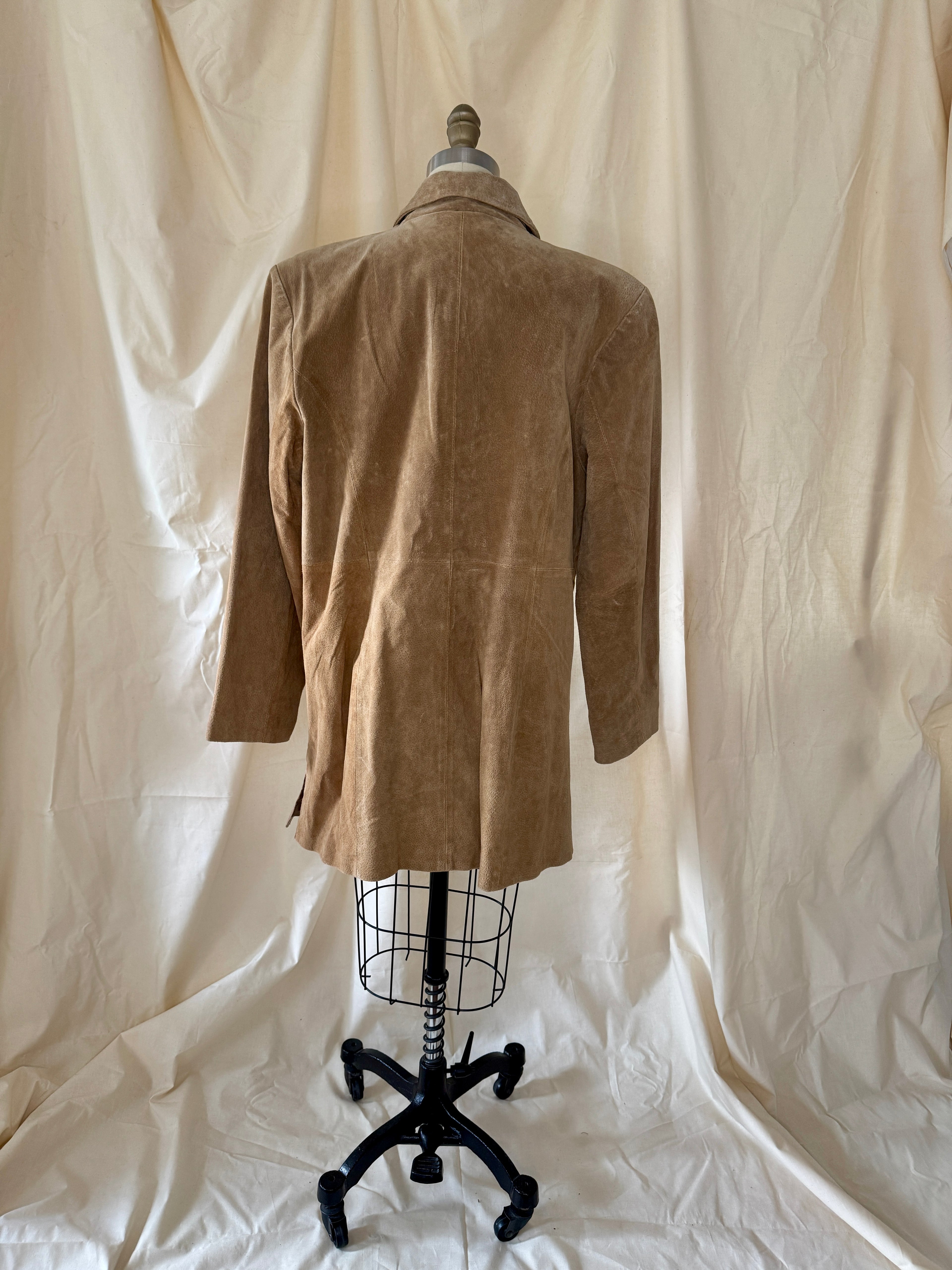 (r)elativity Suede Jacket