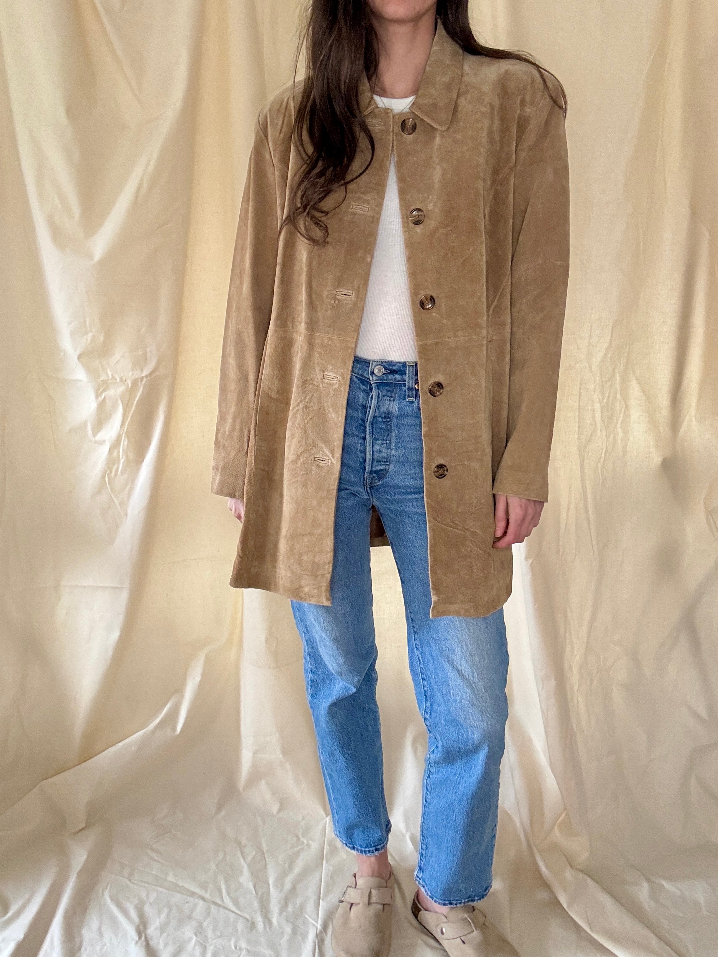 (r)elativity Suede Jacket