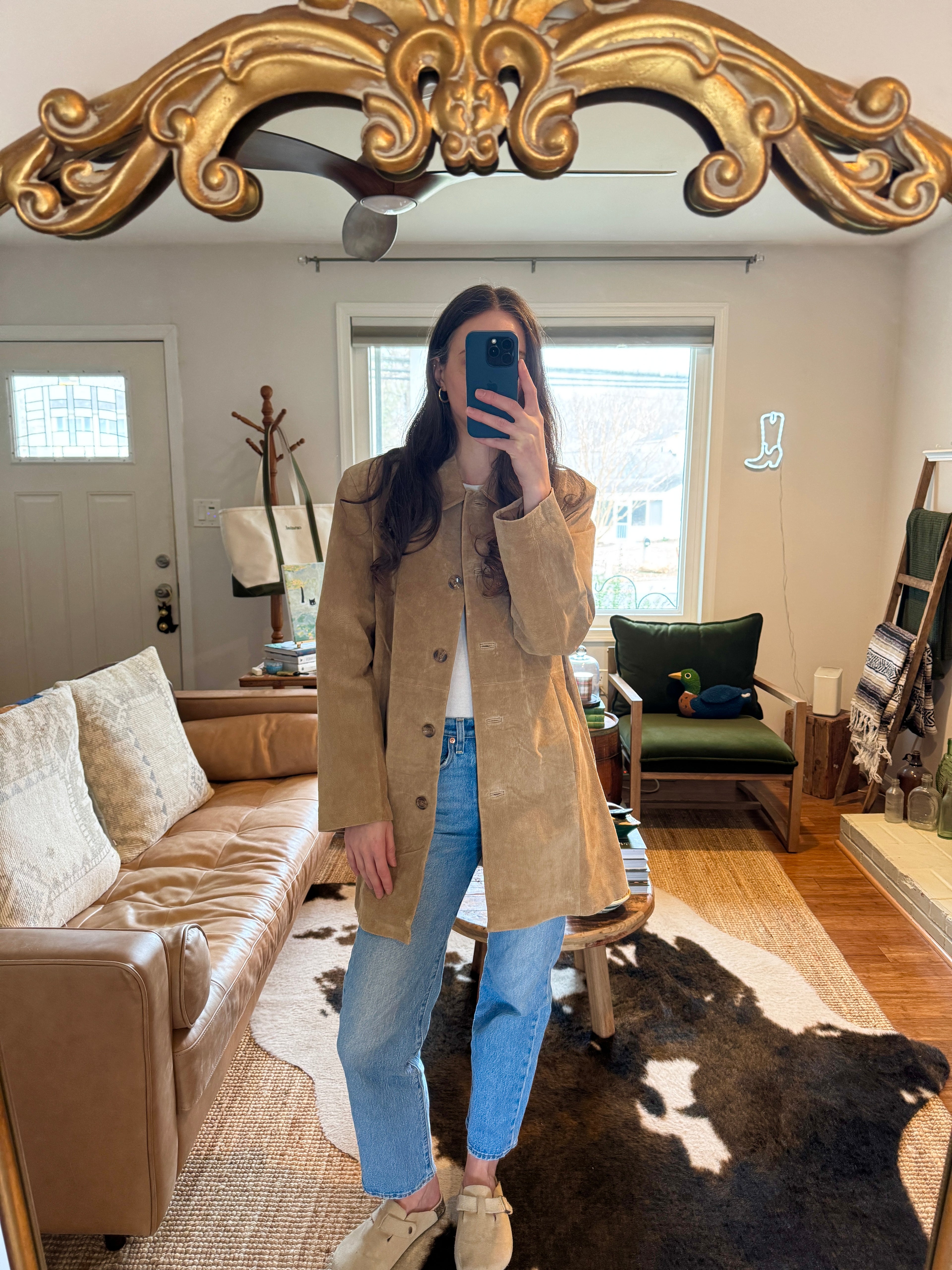 (r)elativity Suede Jacket